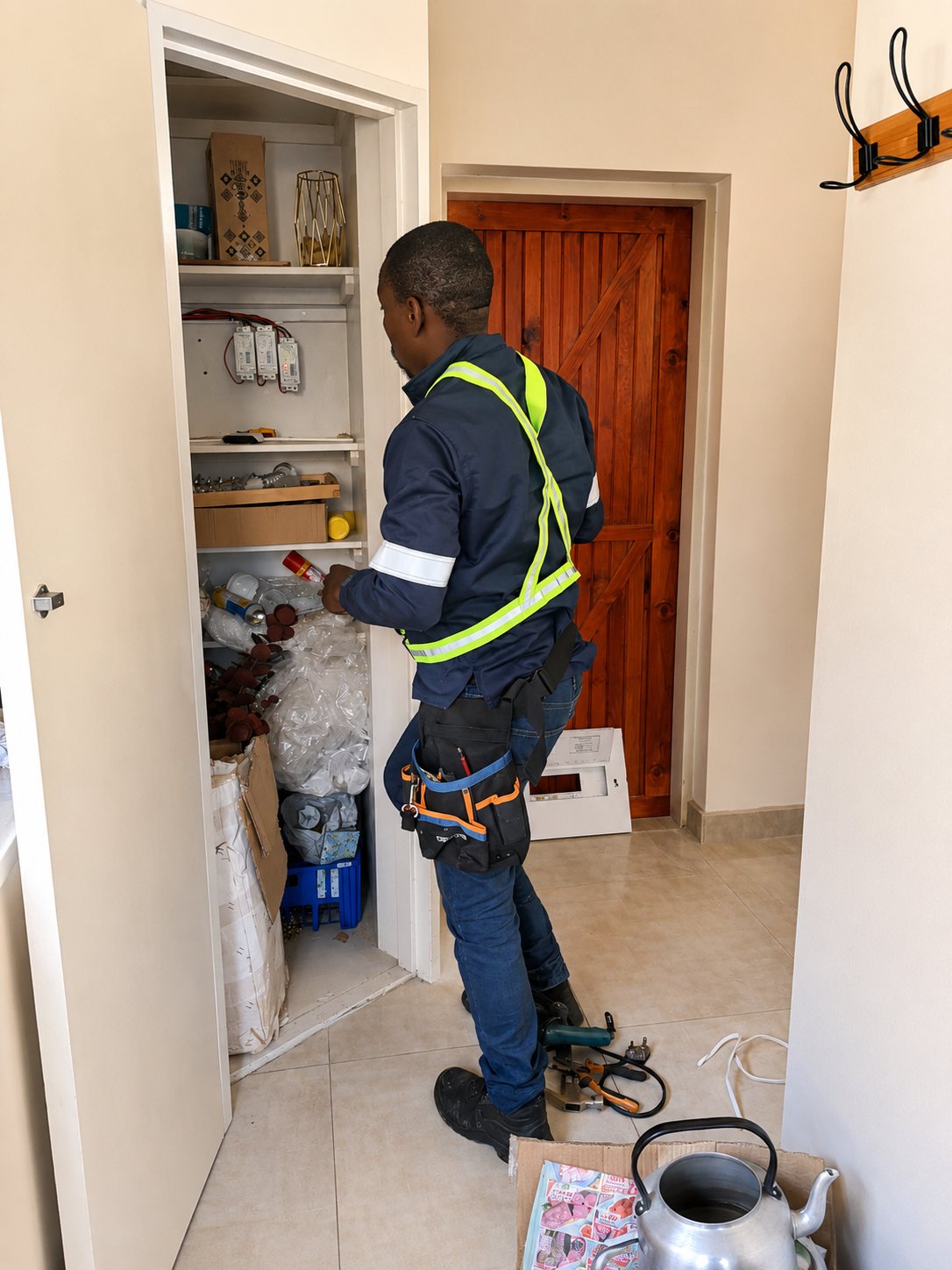 Burnt DB Replacement and Rental Unit Feeder Installation photograph 1