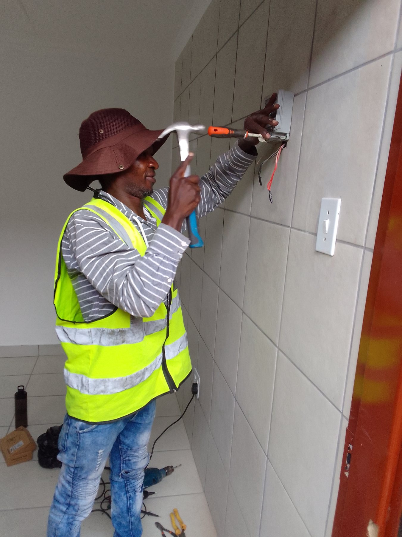 Midrand Rental Development – 30 Prepaid Electricity Meter Installation photograph 5