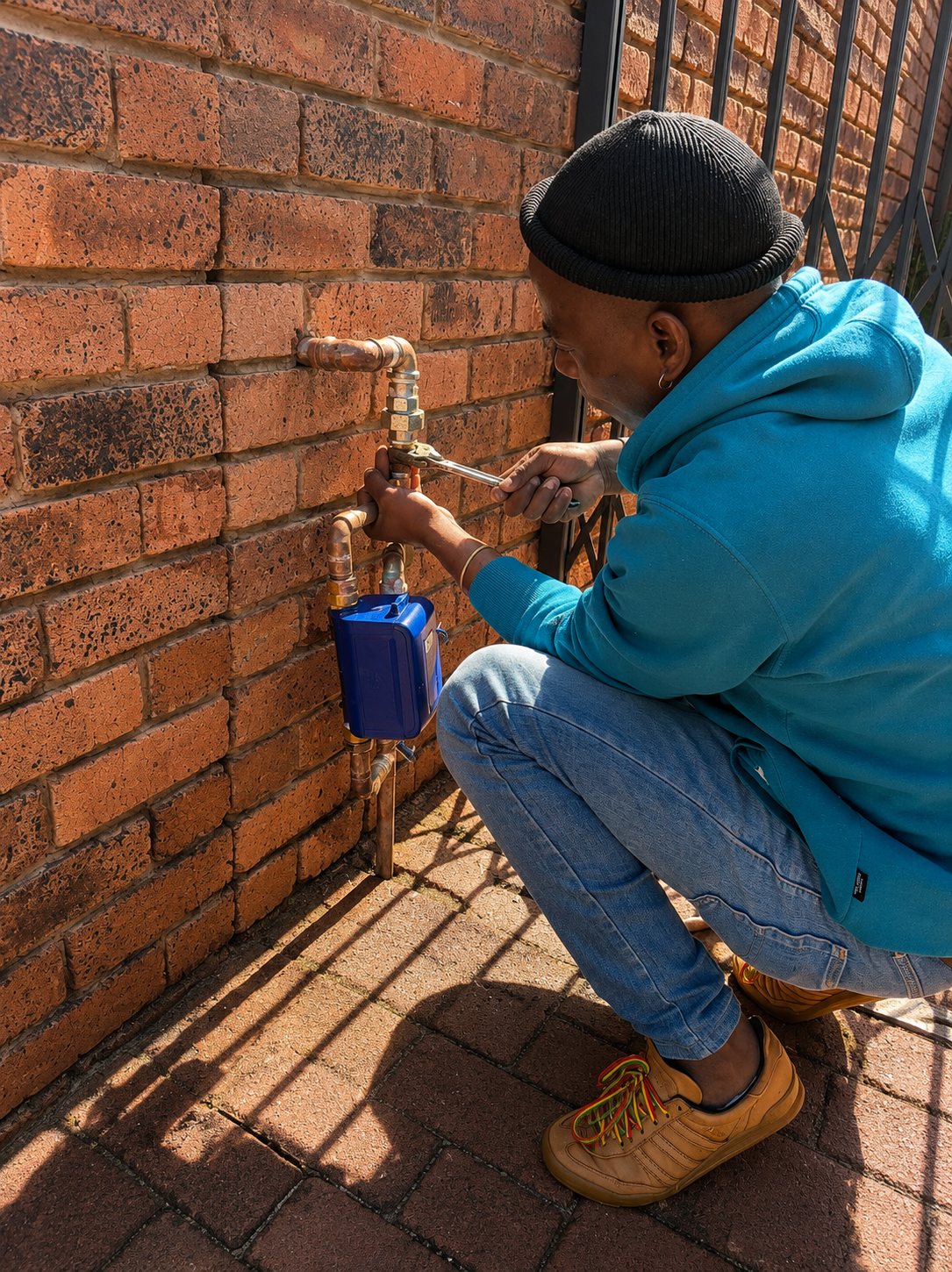 Plumbing installation work by EDM Solutions
